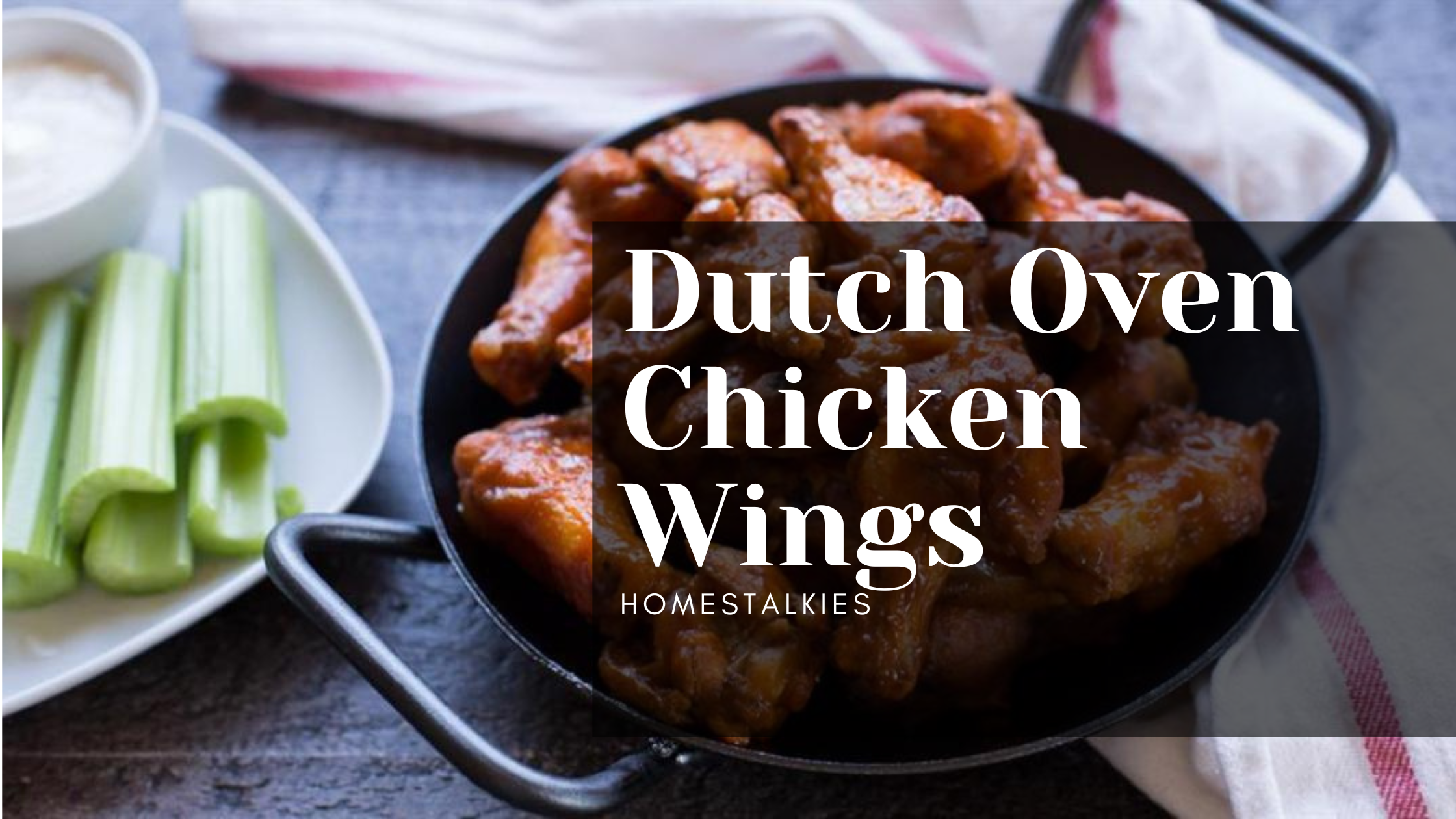 Dutch Oven Chicken Wings